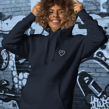 HOODIE CON CAPUCHA MUJER 2CUORE WHITE