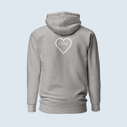HOODIE CON CAPUCHA HOMBRE 2CUORE WHITE