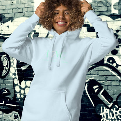 HOODIE CON CAPUCHA MUJER SLOGAN
