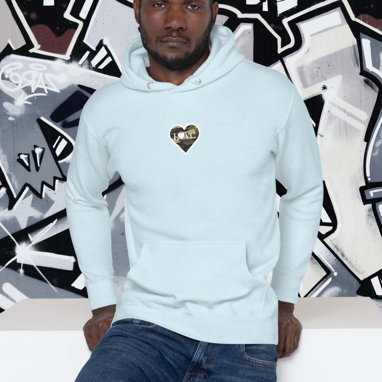 HOODIE CON CAPUCHA HOMBRE MILITAR
