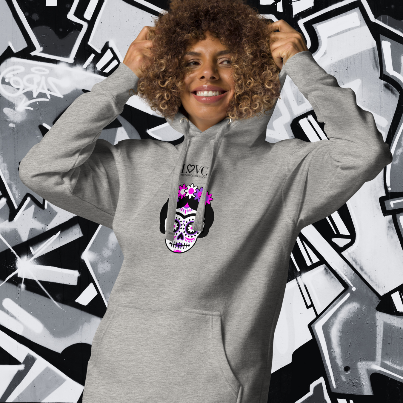 HOODIE CON CAPUCHA MUJER CATRINA