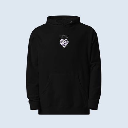 HOODIE PREMIUM CON CAPUCHA MUJER ANIMAL PRINT