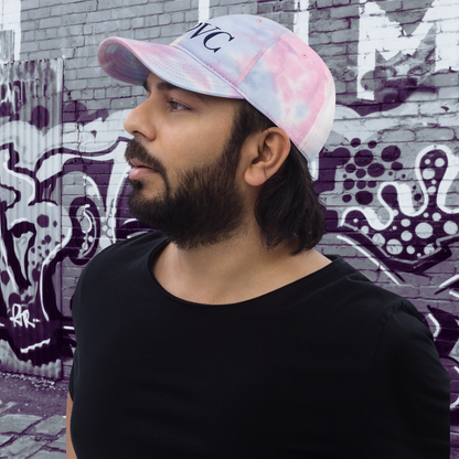 GORRA CON EFECTO TIE DYE HOMBRE LOGO NAVY