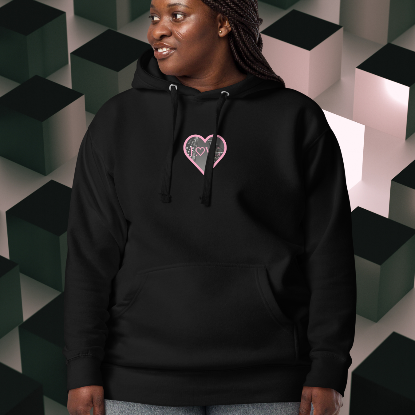 HOODIE CON CAPUCHA MUJER CITY