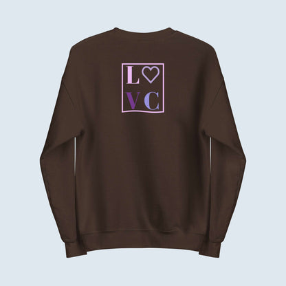 SUDADERA GRUESA MUJER LOGO BACK CUADRADO