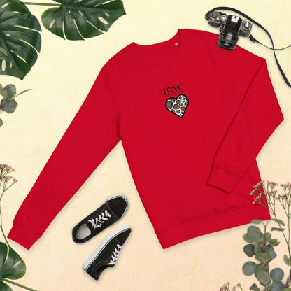 SUDADERA ORGÁNICA MUJER ANIMAL PRINT
