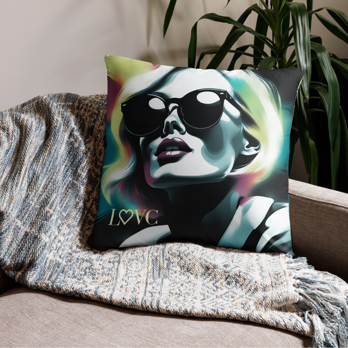 COJÍN DECORACIÓN POPART LOLA