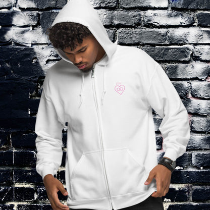 HOODIE CON CAPUCHA Y CREMALLERA HOMBRE INFINITE