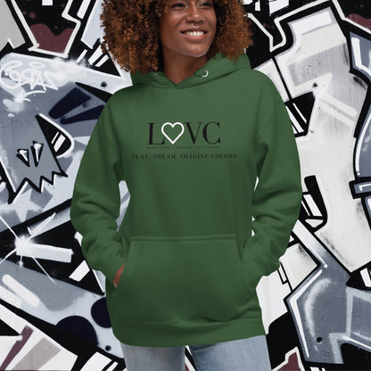 HOODIE CON CAPUCHA MUJER SLOGAN