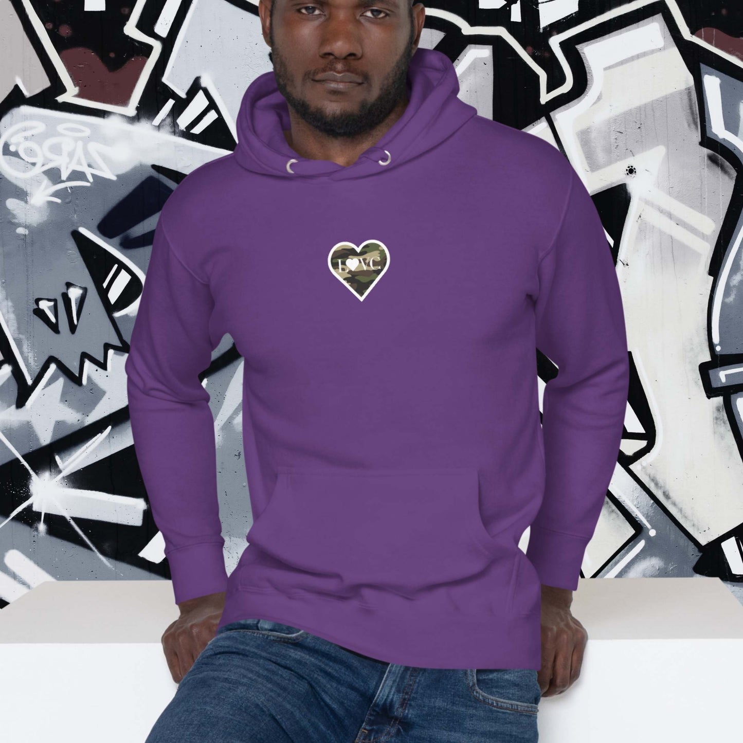 HOODIE CON CAPUCHA HOMBRE MILITAR
