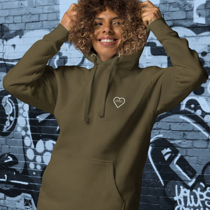 HOODIE CON CAPUCHA MUJER 2CUORE WHITE
