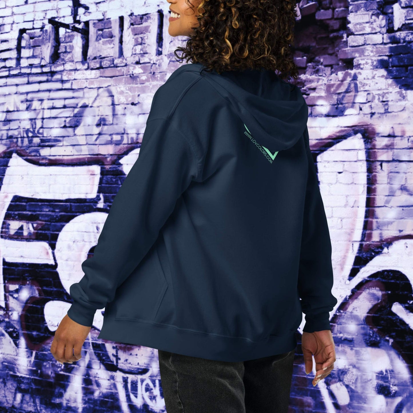HOODIE CON CAPUCHA Y CREMALLERA MUJER INFINITE