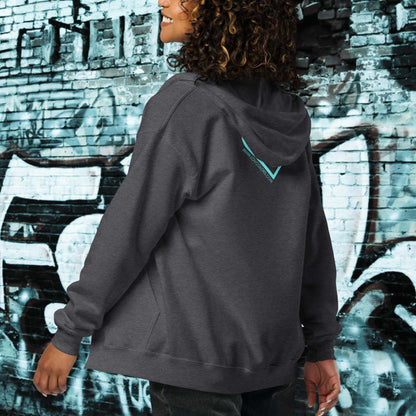 HOODIE CON CAPUCHA Y CREMALLERA MUJER INFINITE