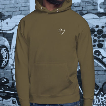HOODIE CON CAPUCHA HOMBRE 2CUORE WHITE