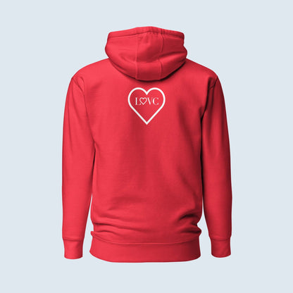 HOODIE CON CAPUCHA HOMBRE 2CUORE WHITE