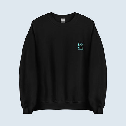 SUDADERA GRUESA MUJER LOGO BACK CUADRADO