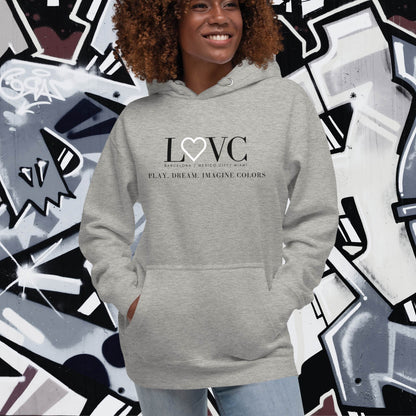 HOODIE CON CAPUCHA MUJER SLOGAN