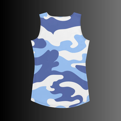 CAMISETA SIN MANGAS ESTAMPADA MUJER PADEL