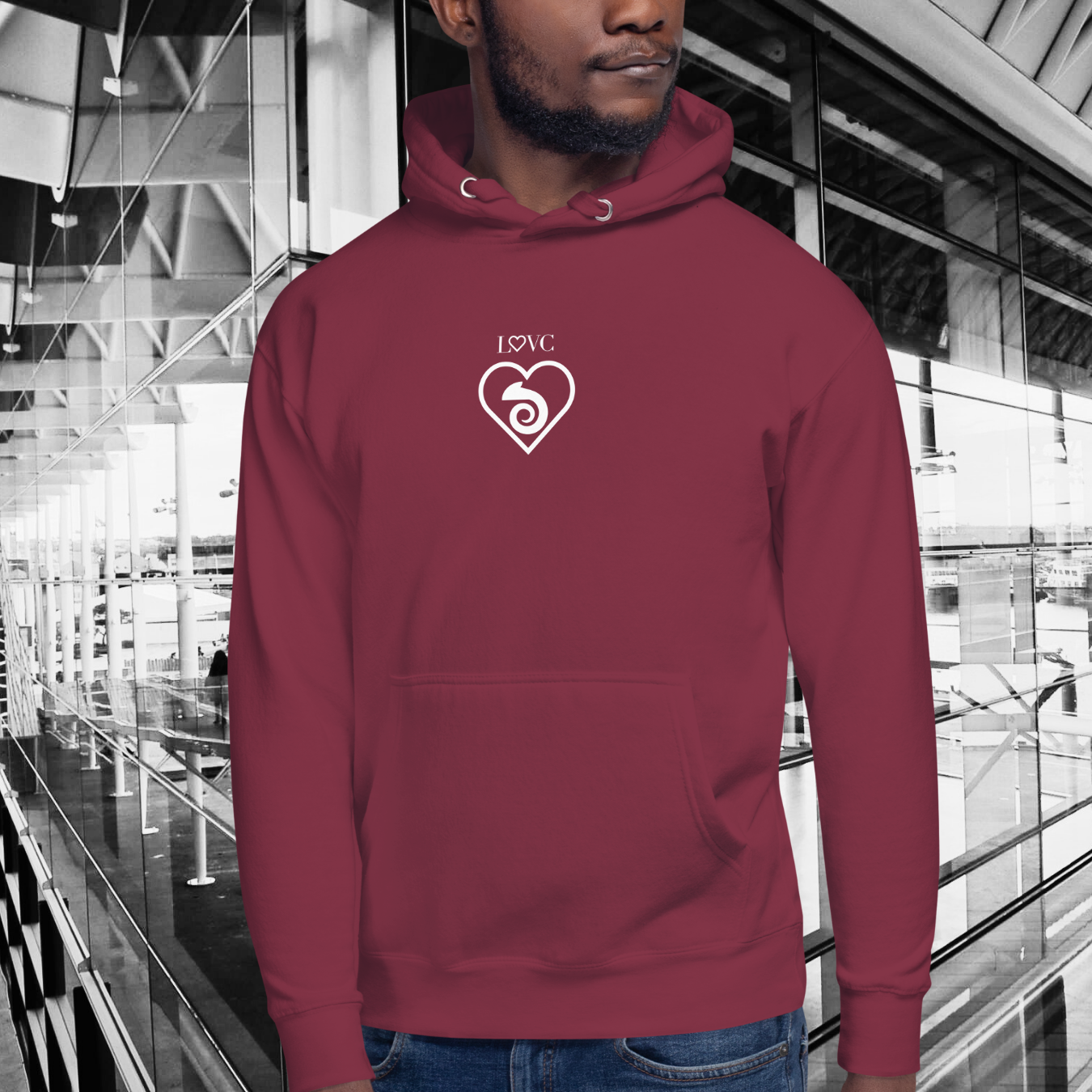 HOODIE CON CAPUCHA HOMBRE LIZARD