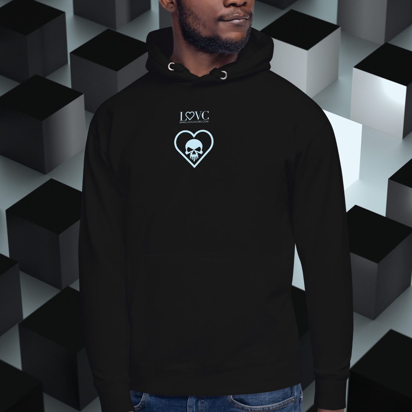 HOODIE CON CAPUCHA HOMBRE SKULL