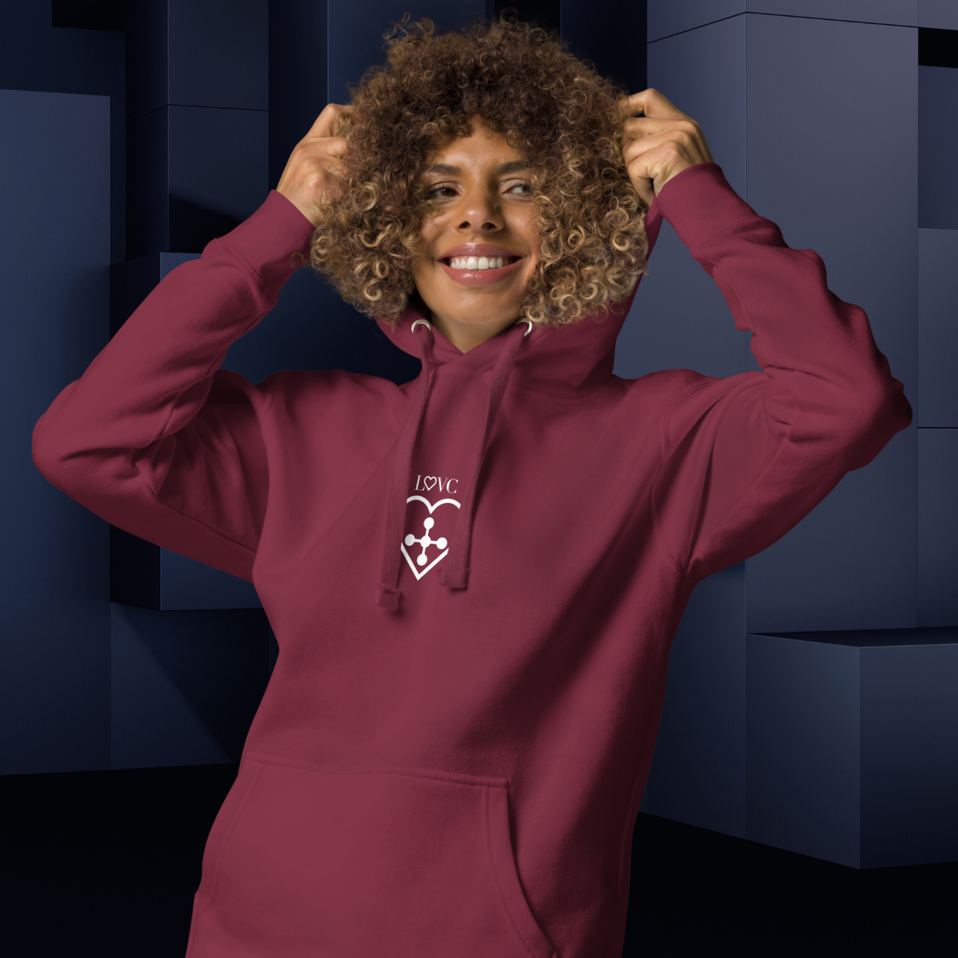 HOODIE CON CAPUCHA MUJER CROSS