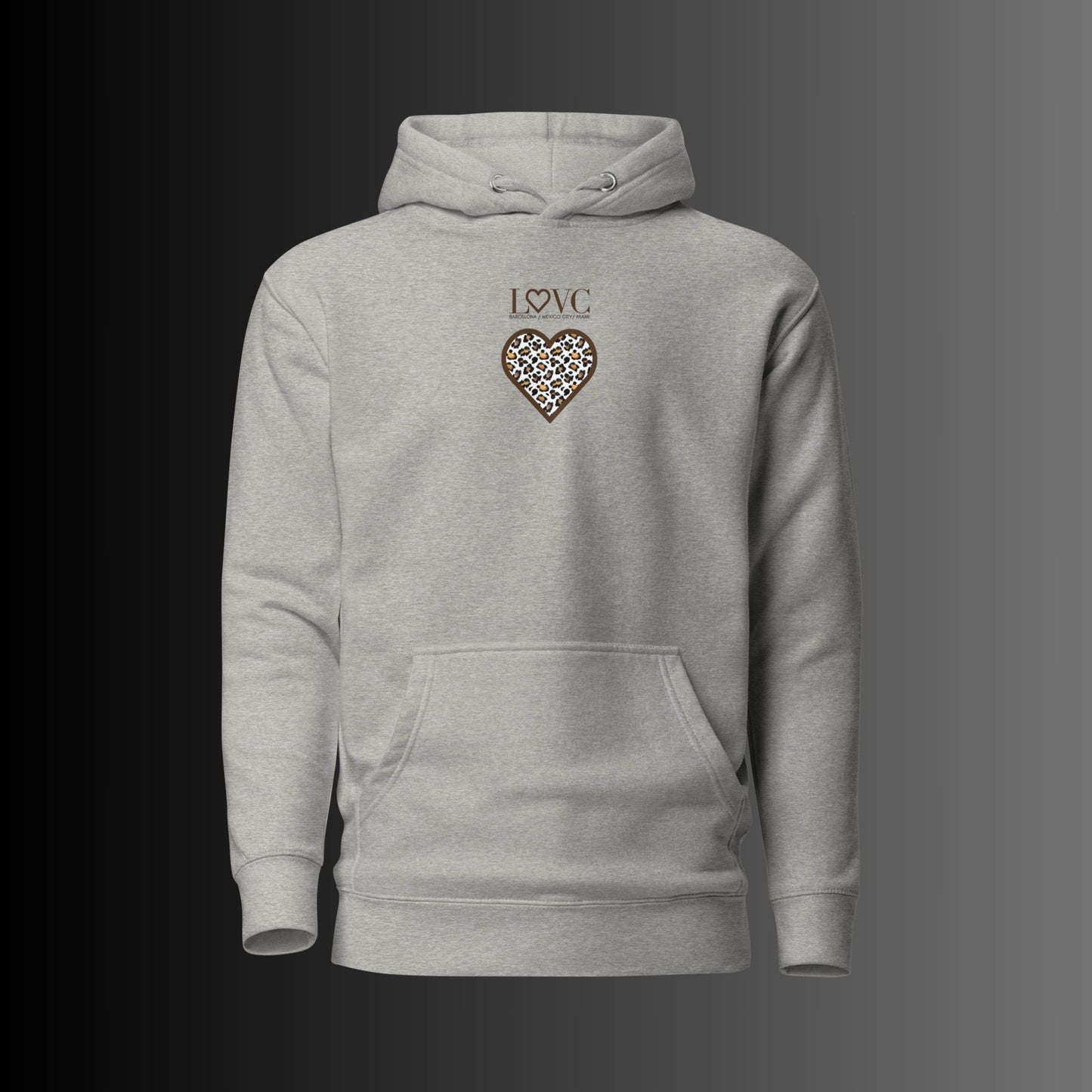 HOODIE CON CAPUCHA MUJER ANIMAL PRINT