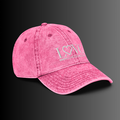 GORRA VINTAGE MUJER LOGO