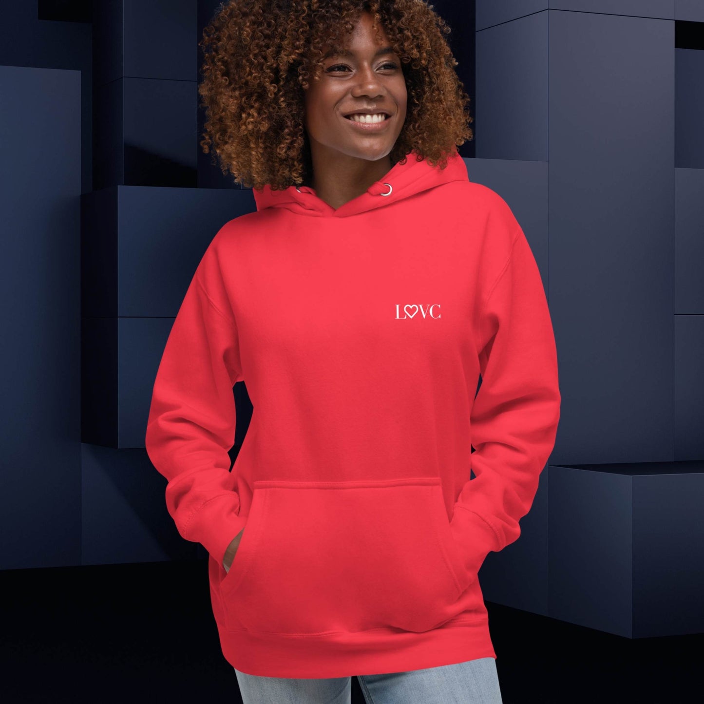 HOODIE CON CAPUCHA MUJER LOGO CIRCULO