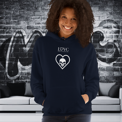HOODIE CON CAPUCHA MUJER SKULL