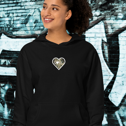 HOODIE PREMIUM CON CAPUCHA MUJER ANIMAL PRINT