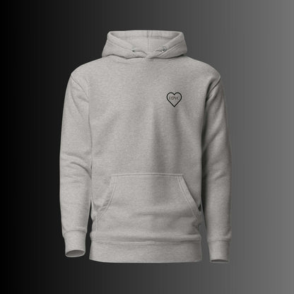 HOODIE CON CAPUCHA MUJER 2CUORE BLACK