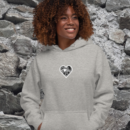 HOODIE CON CAPUCHA MUJER ANIMAL PRINT