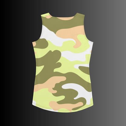 CAMISETA SIN MANGAS ESTAMPADA MUJER PADEL