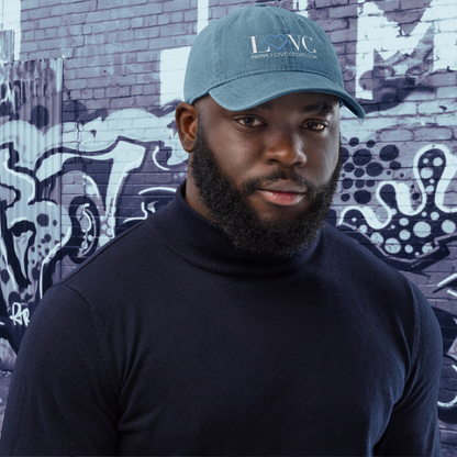 GORRA VAQUERA HOMBRE LOGO CORAZÓN AZUL