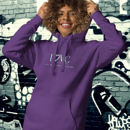 HOODIE CON CAPUCHA MUJER SLOGAN