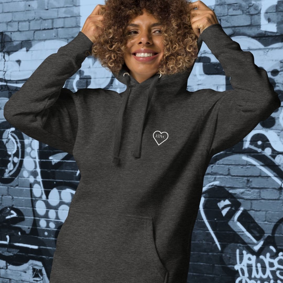 HOODIE CON CAPUCHA MUJER 2CUORE WHITE