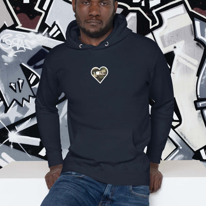 HOODIE CON CAPUCHA HOMBRE MILITAR