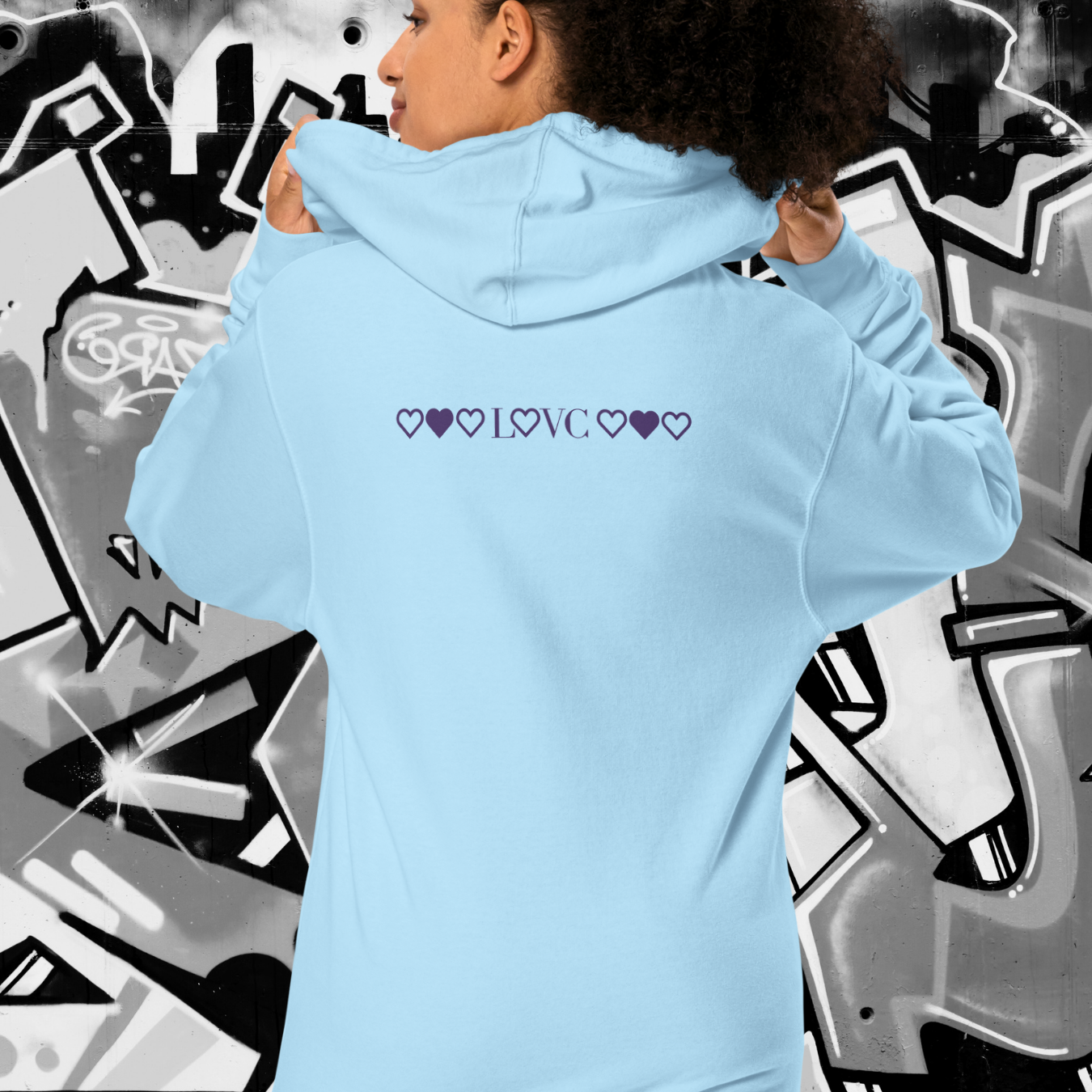 HOODIE PREMIUM CON CAPUCHA MUJER ANIMAL PRINT