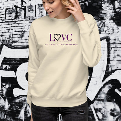 SUDADERA GRUESA MUJER SLOGAN