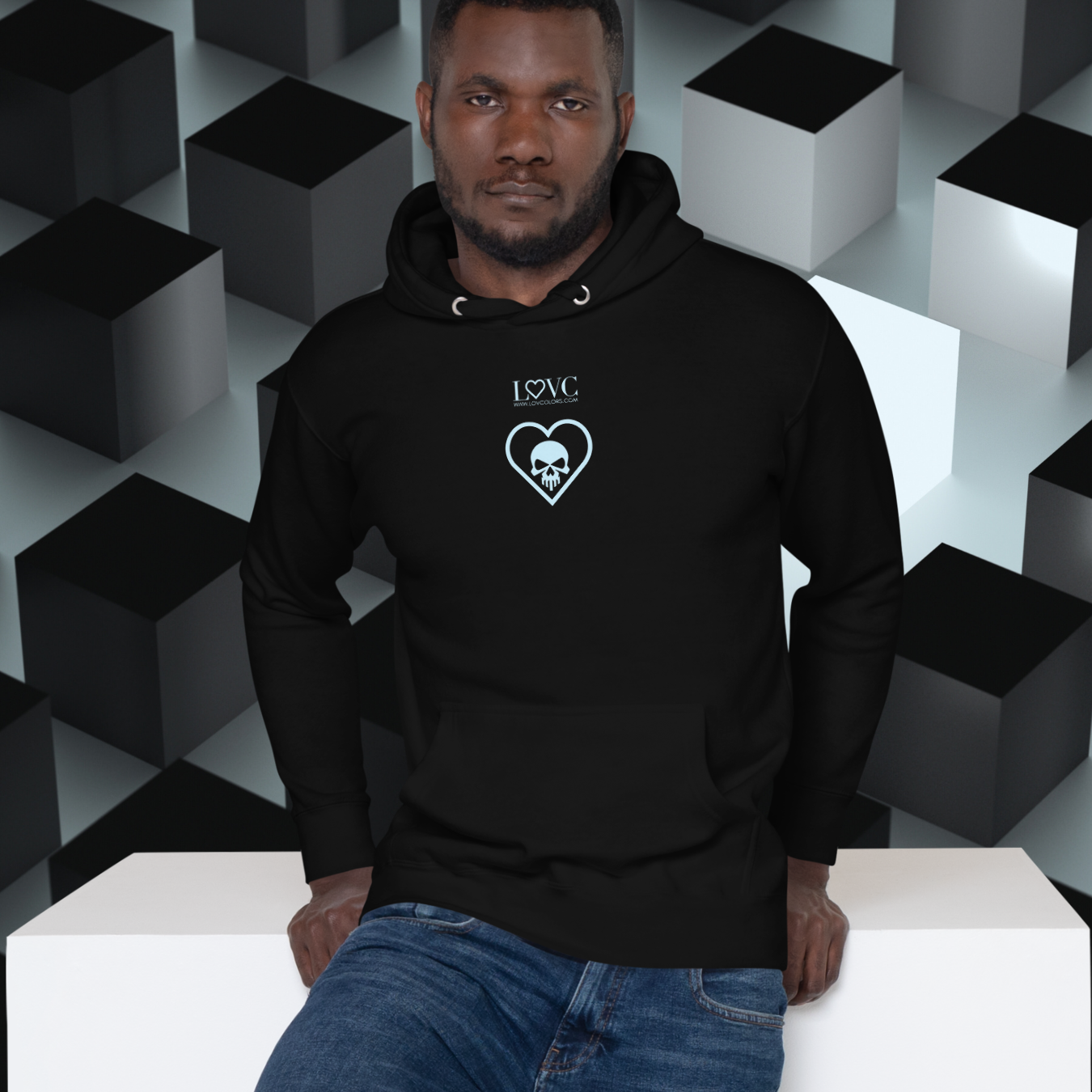 HOODIE CON CAPUCHA HOMBRE SKULL