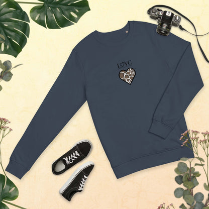 SUDADERA ORGÁNICA MUJER ANIMAL PRINT