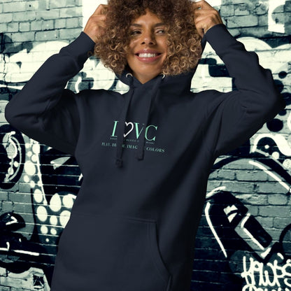 HOODIE CON CAPUCHA MUJER SLOGAN
