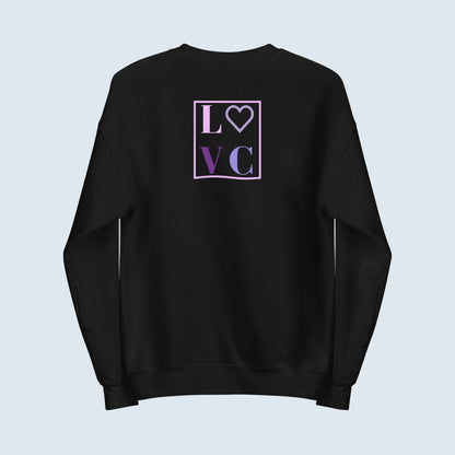 SUDADERA GRUESA MUJER LOGO BACK CUADRADO