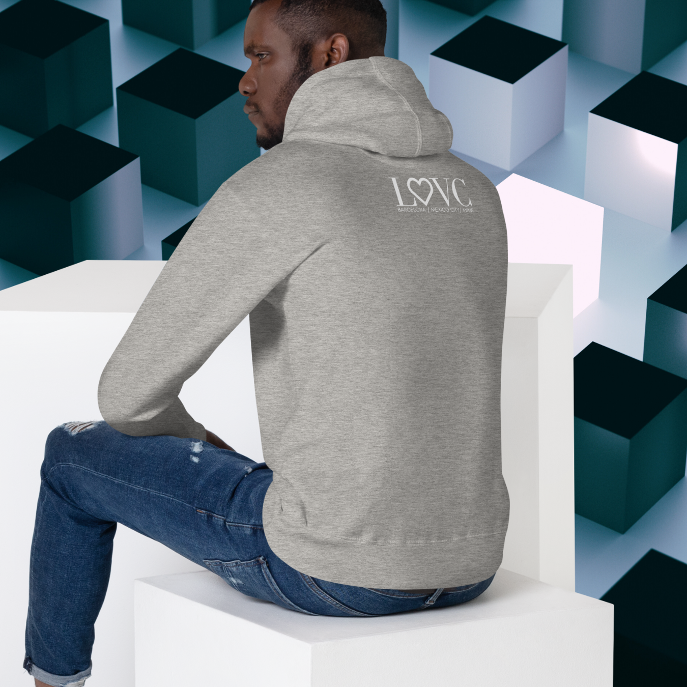 HOODIE CON CAPUCHA HOMBRE ETNIA