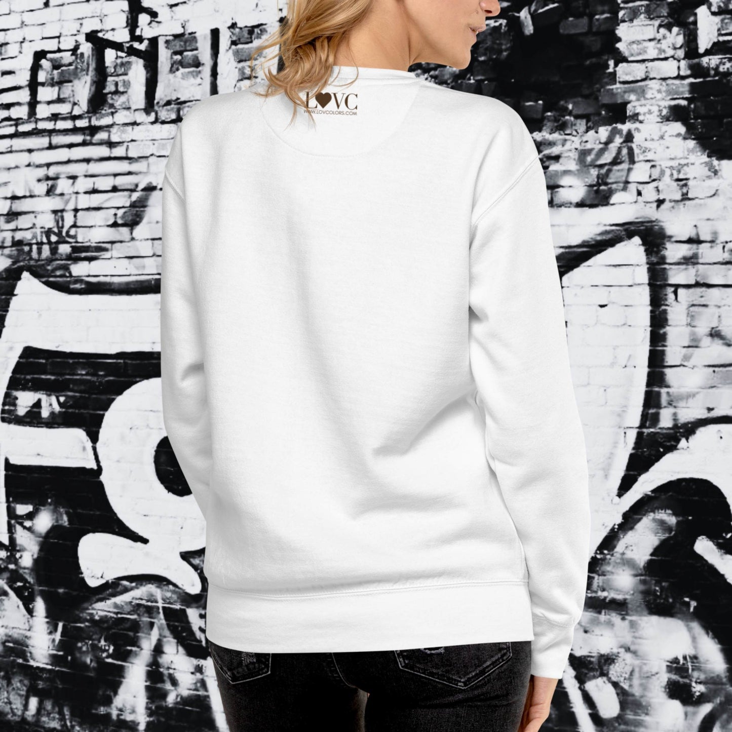 SUDADERA GRUESA MUJER SLOGAN