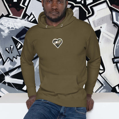 HOODIE CON CAPUCHA HOMBRE MILITAR