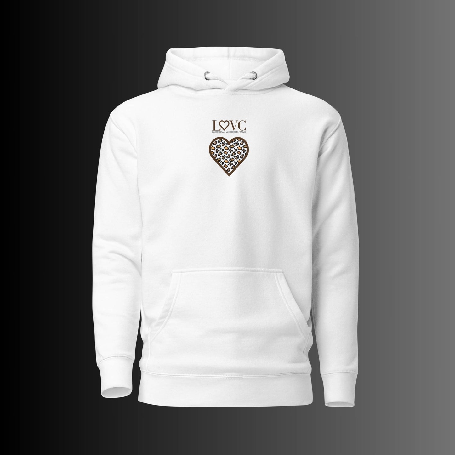 HOODIE CON CAPUCHA MUJER ANIMAL PRINT