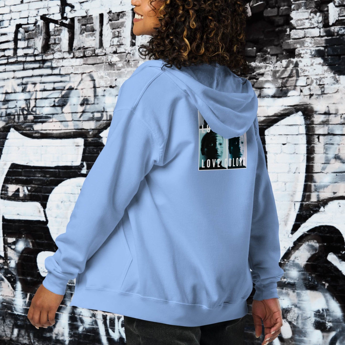 HOODIE CON CAPUCHA Y CREMALLERA MUJER SYMBOL &