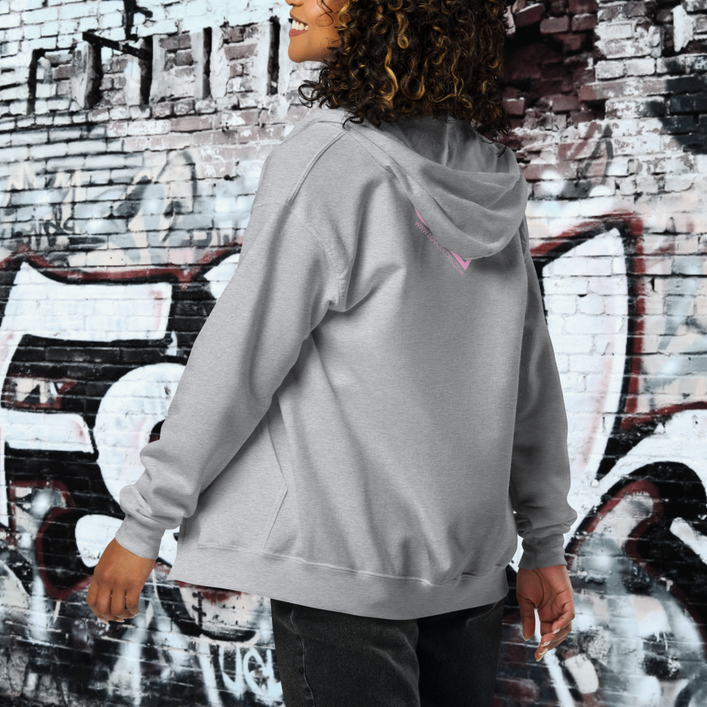 HOODIE CON CAPUCHA Y CREMALLERA MUJER INFINITE