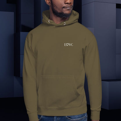 HOODIE CON CAPUCHA HOMBRE LOGO CIRCULO